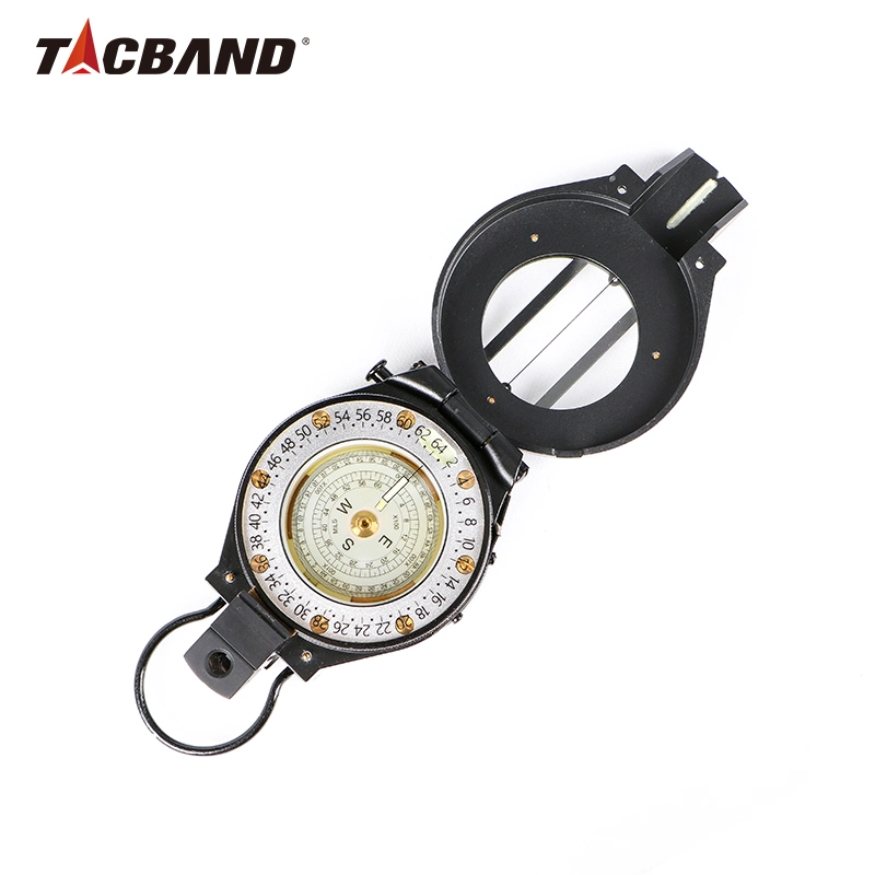 Tacband Military Style Mil-Radian Scale Luminous Direction Pointer Compass