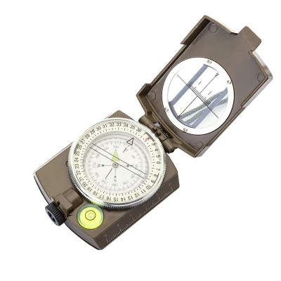 New Arrival High Precision American Multifunctional Military Green Outdoor Compass